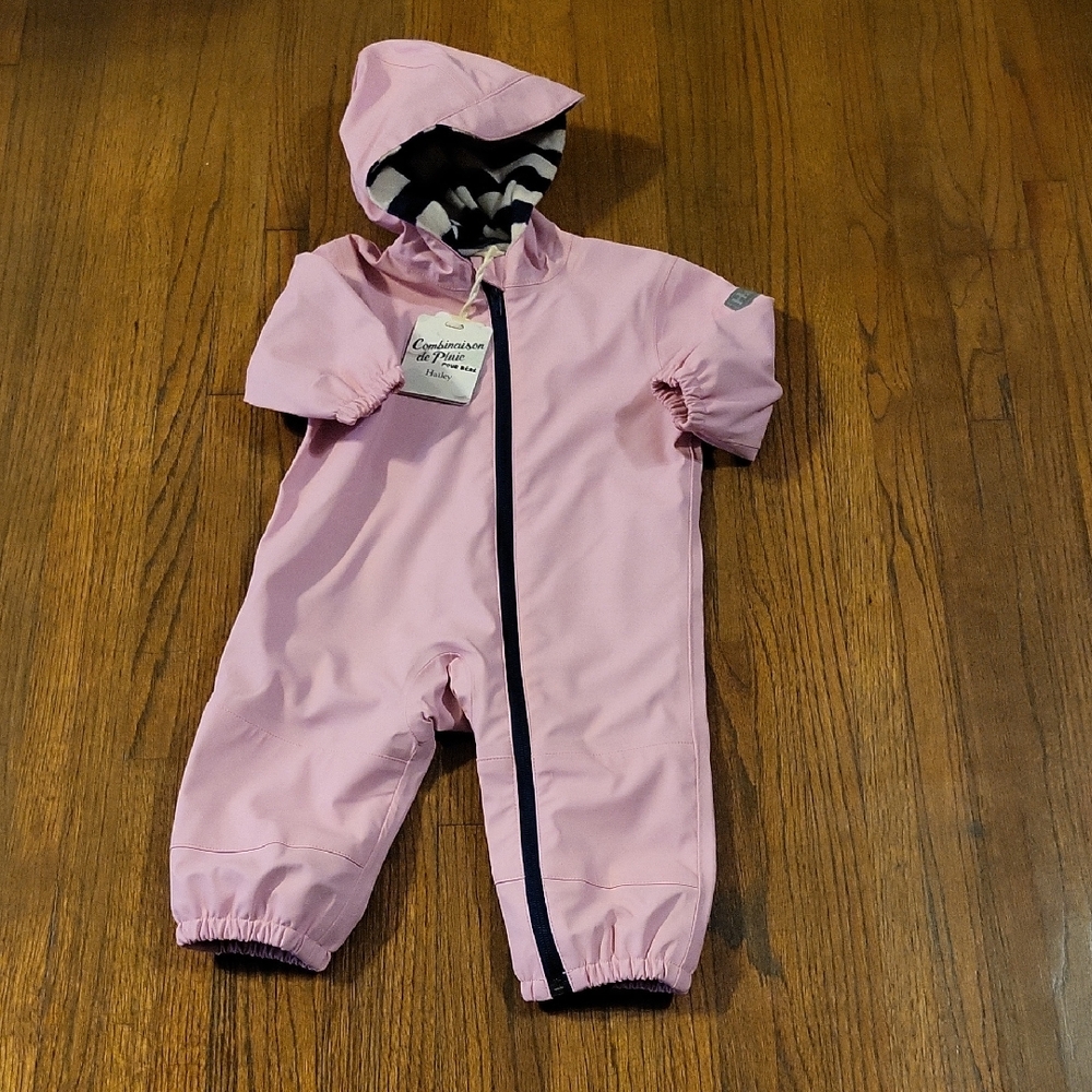 Hatley Pink Kids One Piece Footie